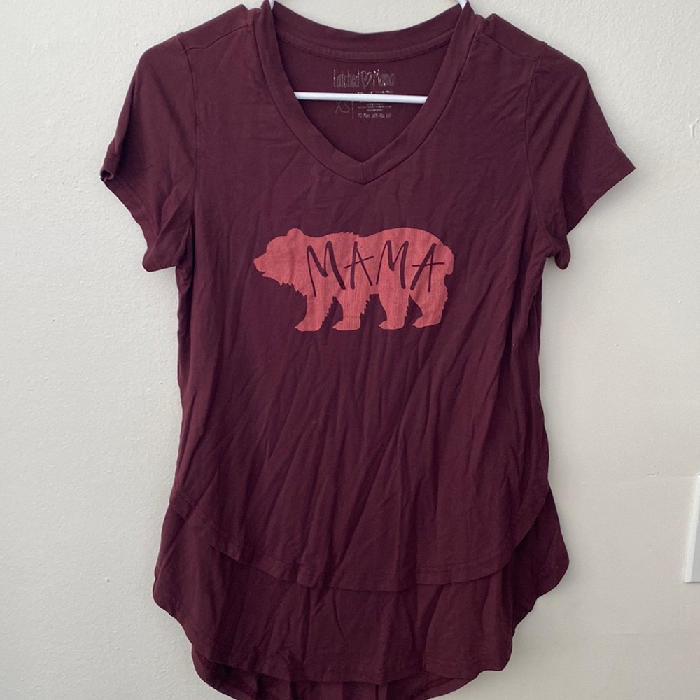 Latched Mama Nursing T-Shirt XS